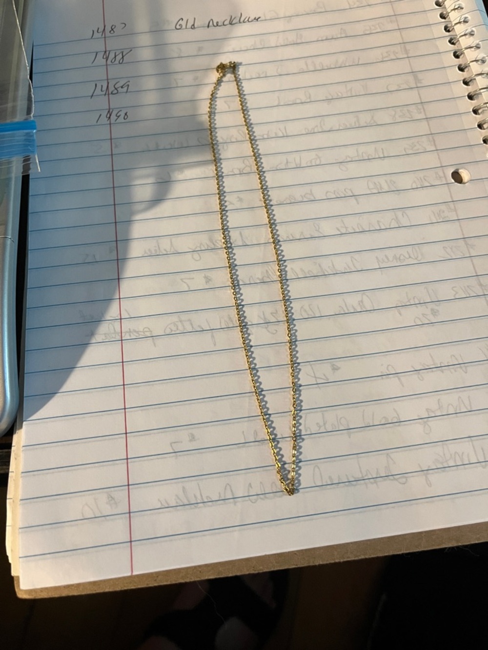 Gold Chain Necklace - Elegant Women's Jewelry 1487